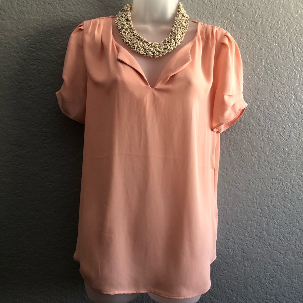 Peach DR2 Blouse